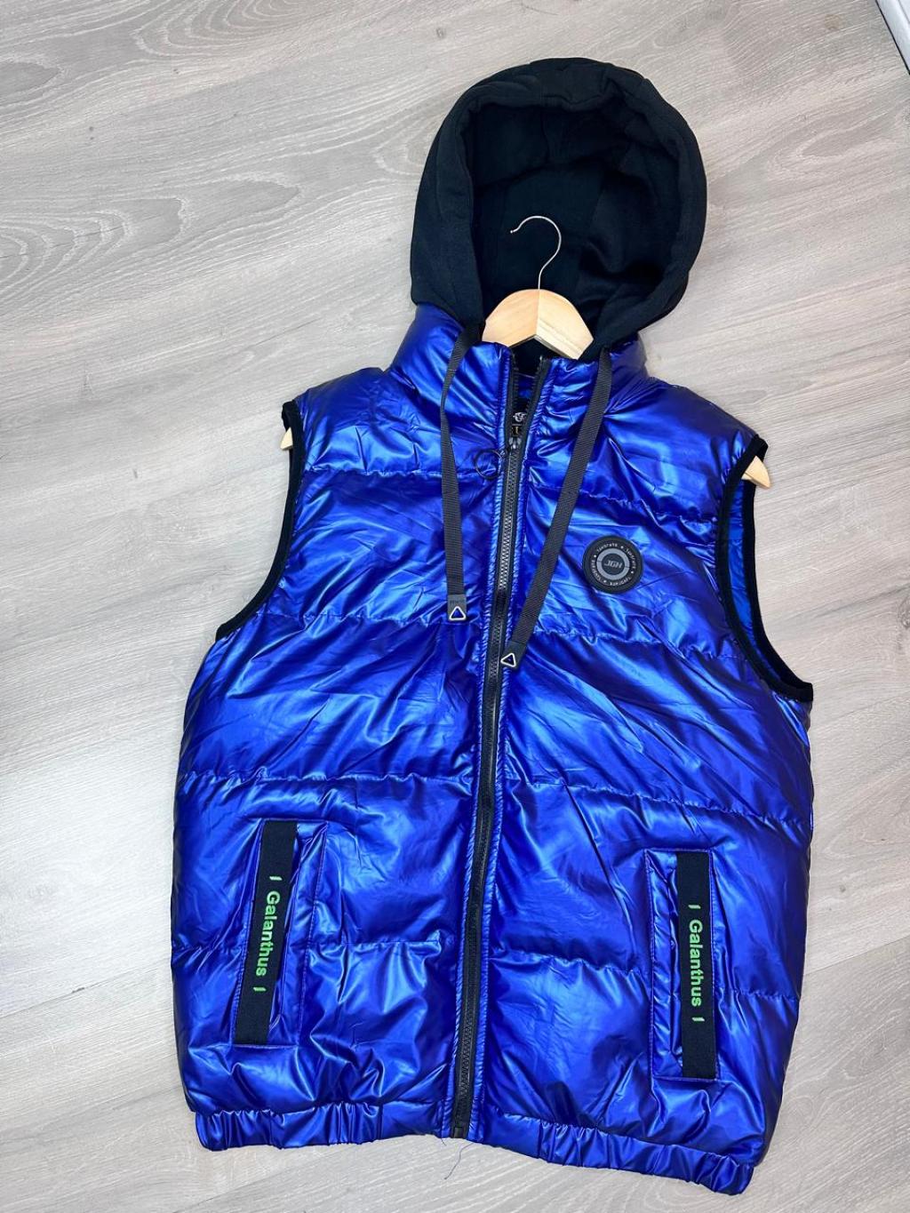 CHAQUETA HUSTLA AZUL HD6113