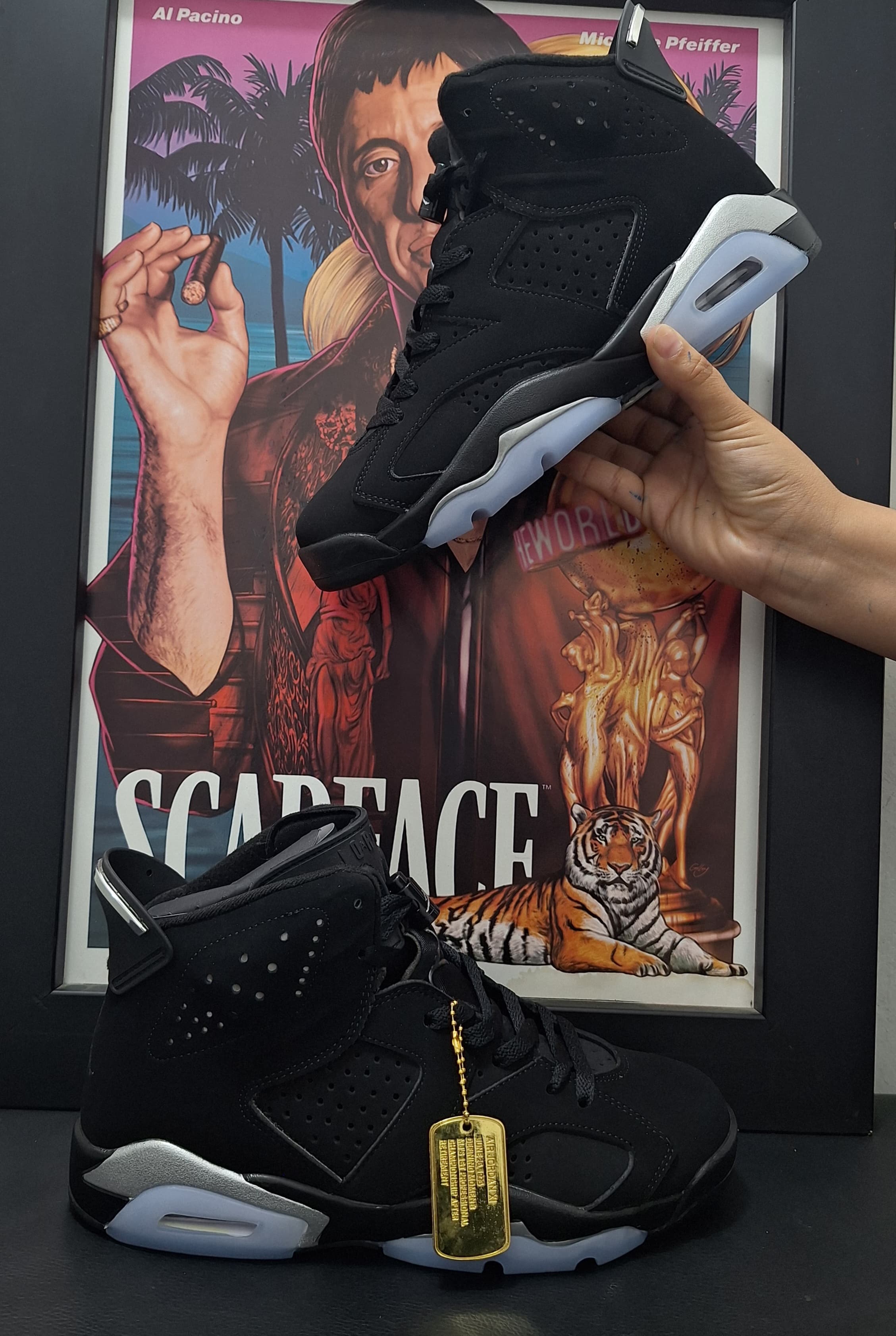 AIR JORDAN RETRO 6 METALLIC SILVER  - Imagen principal