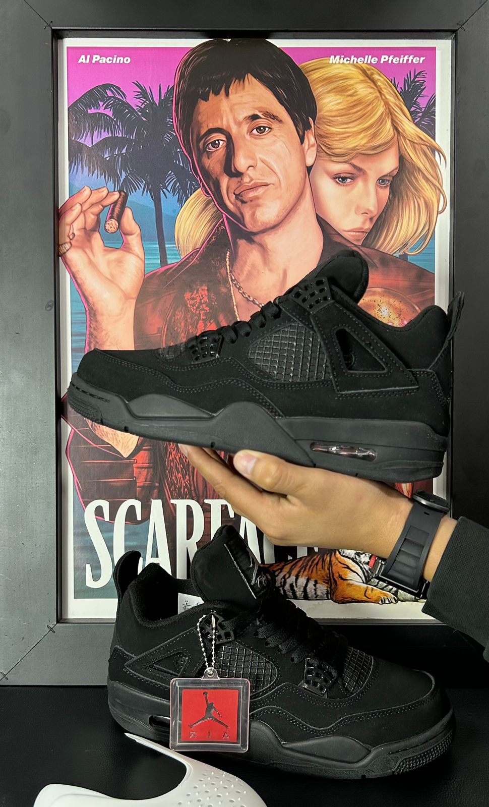 AIR JORDAN RETRO 4 BLACK CAT 