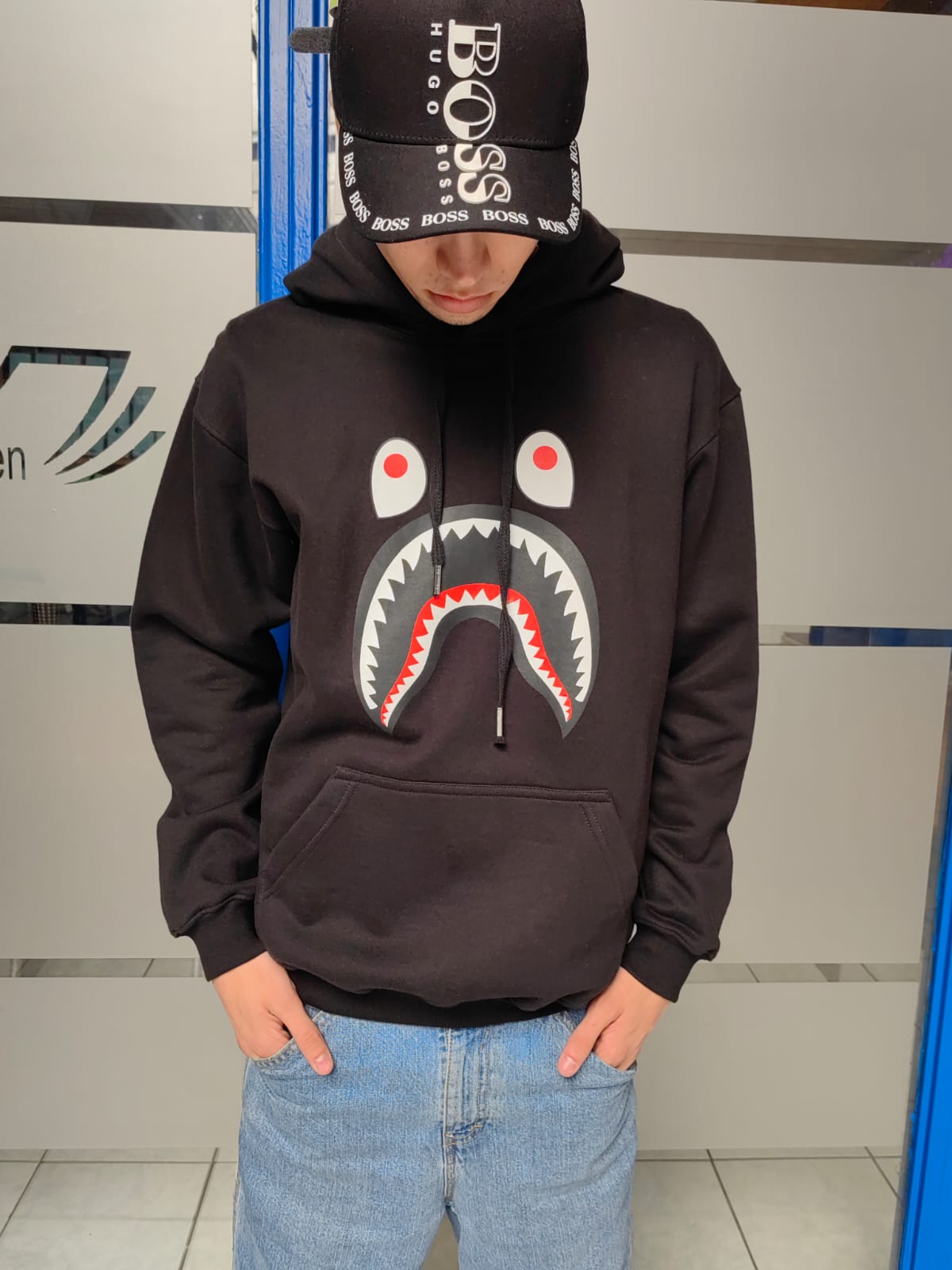 POLERON BAPER NEGRO  - Imagen principal