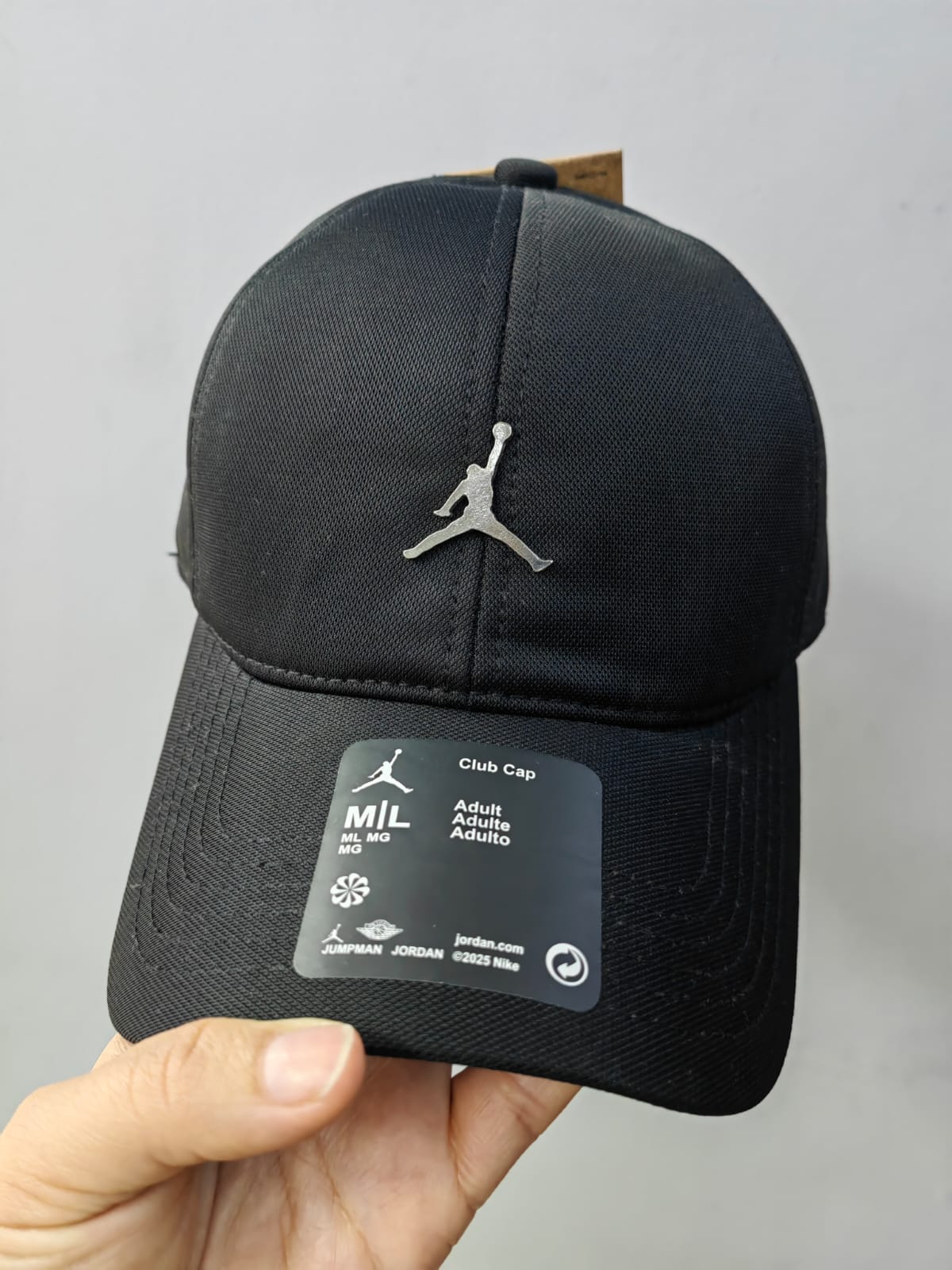 JOCKEY JORDAN NEGRO CURVO 