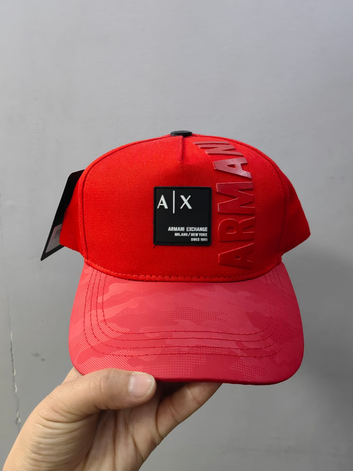 JOCKEY ARMANI EXCHANGE ROJO MILANO - Imagen principal