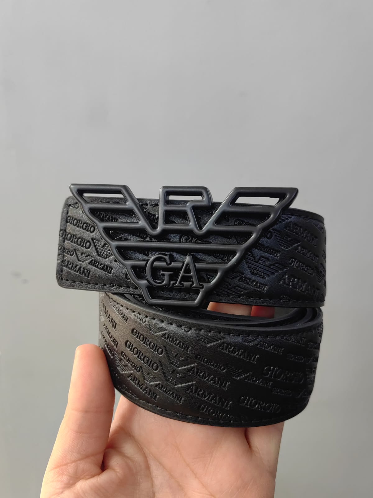 CINTURON EMPORIO ARMANI NEGRO  - Imagen principal