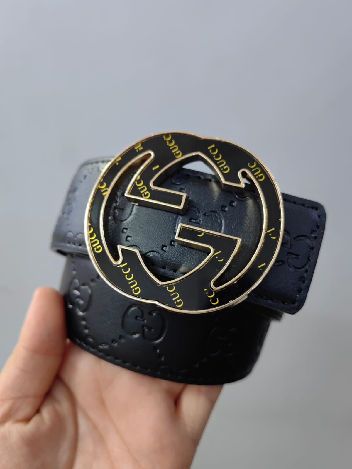 CINTURON GUCCI NEGRO 