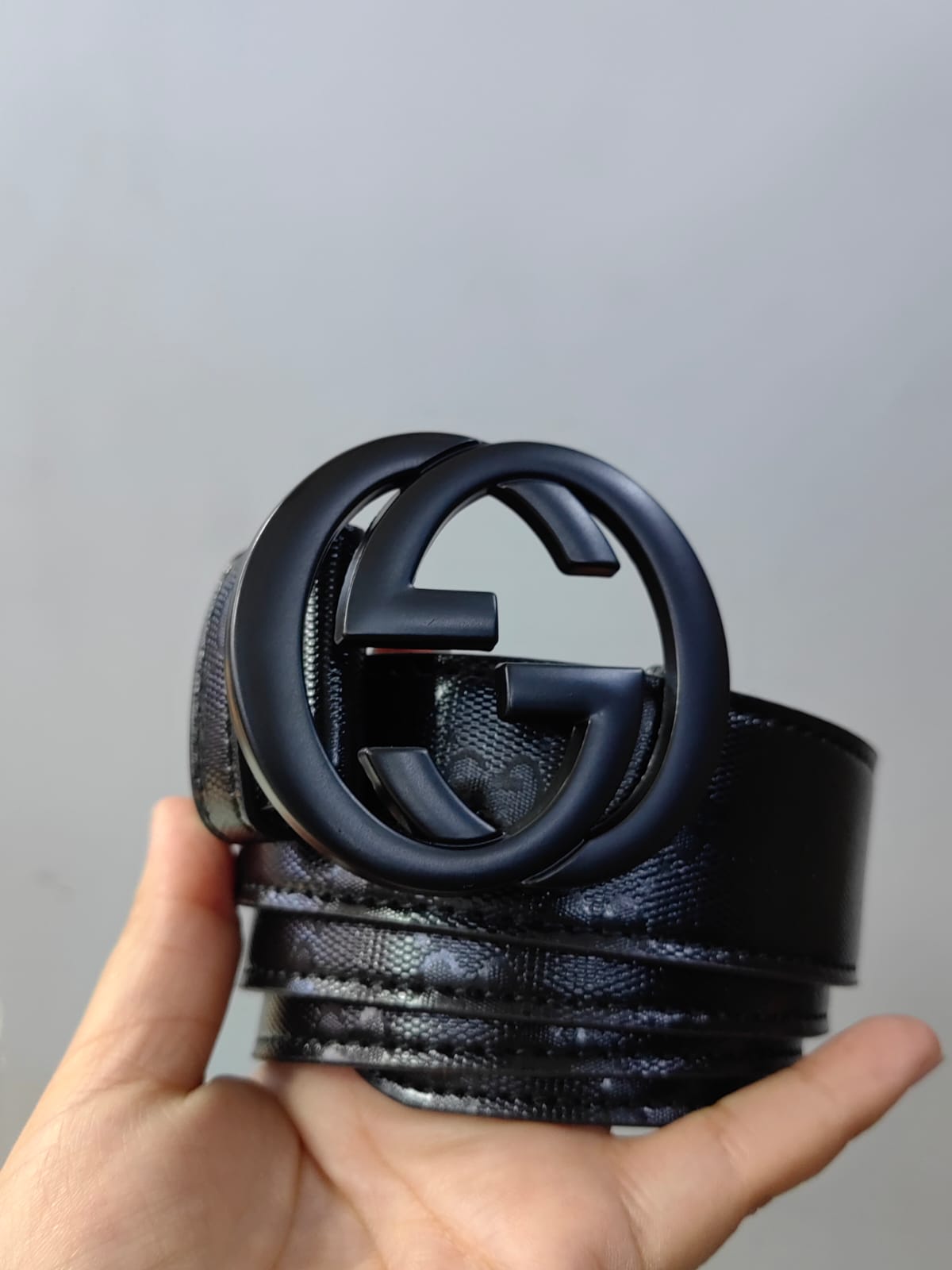 CINTURON GUCCI NEGRO 