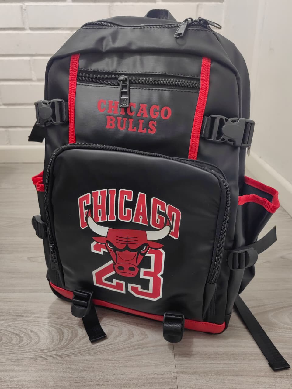MOCHILA CHICAGO BULLS NEGRA  - Imagen principal