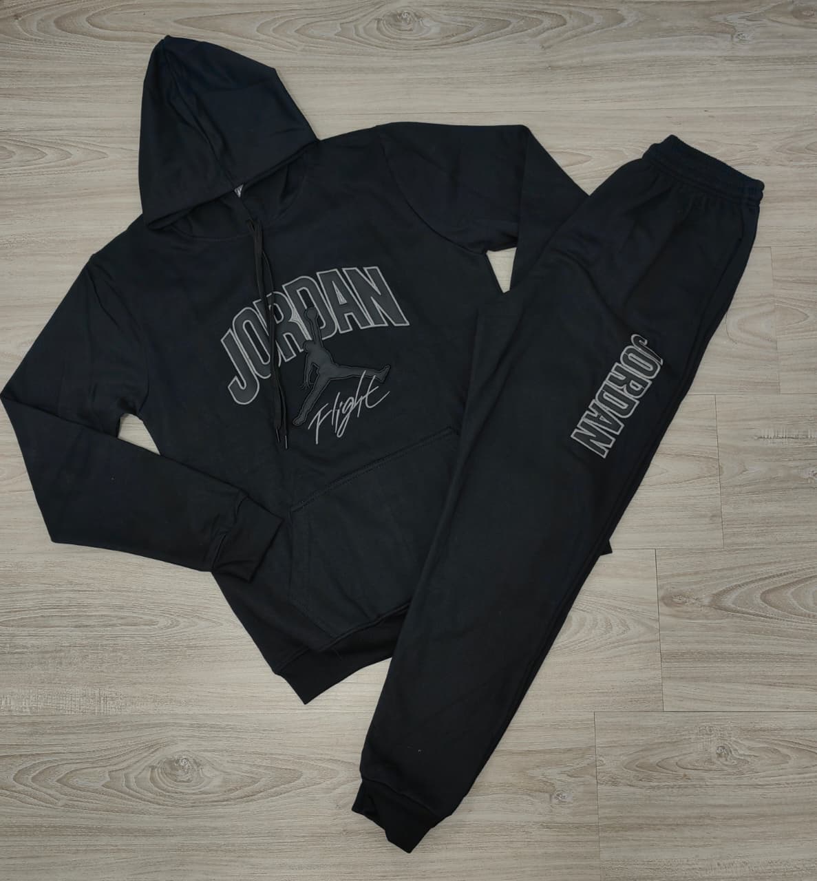 CONJUNTO JORDAN FLIGHT NEGRO  - Imagen principal