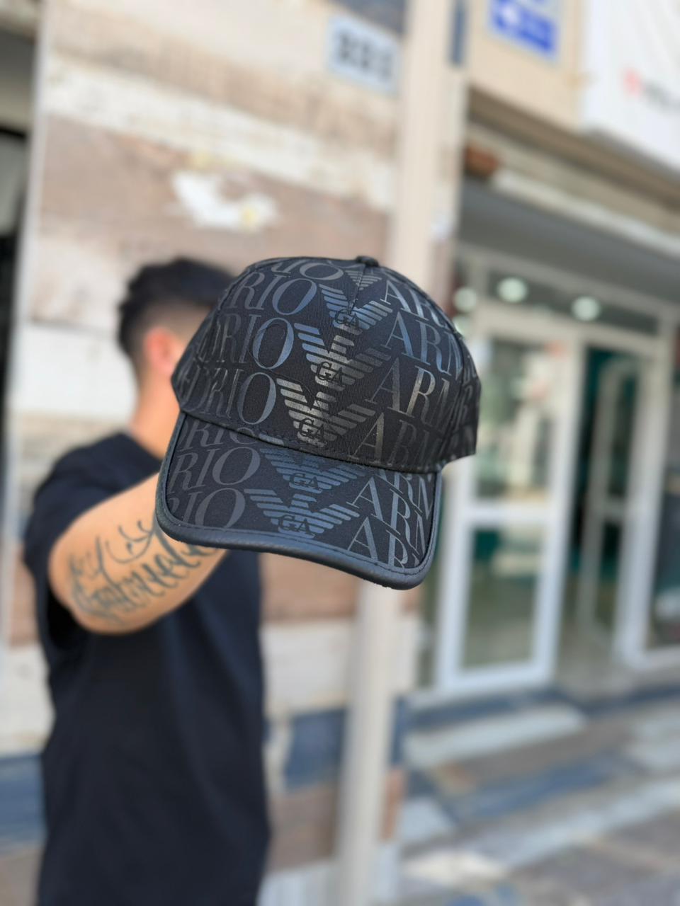 JOCKEY CURVO EMPORIO ARMANI NEGRO LETRAS HOMBRE - Imagen principal