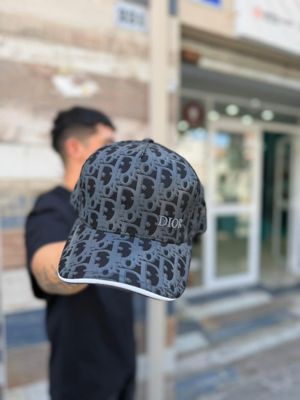 JOCKEY CURVO DIOR GRIS-BLACK HOMBRE - Imagen principal